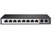 10 Kanal Gigabit PoE Switch